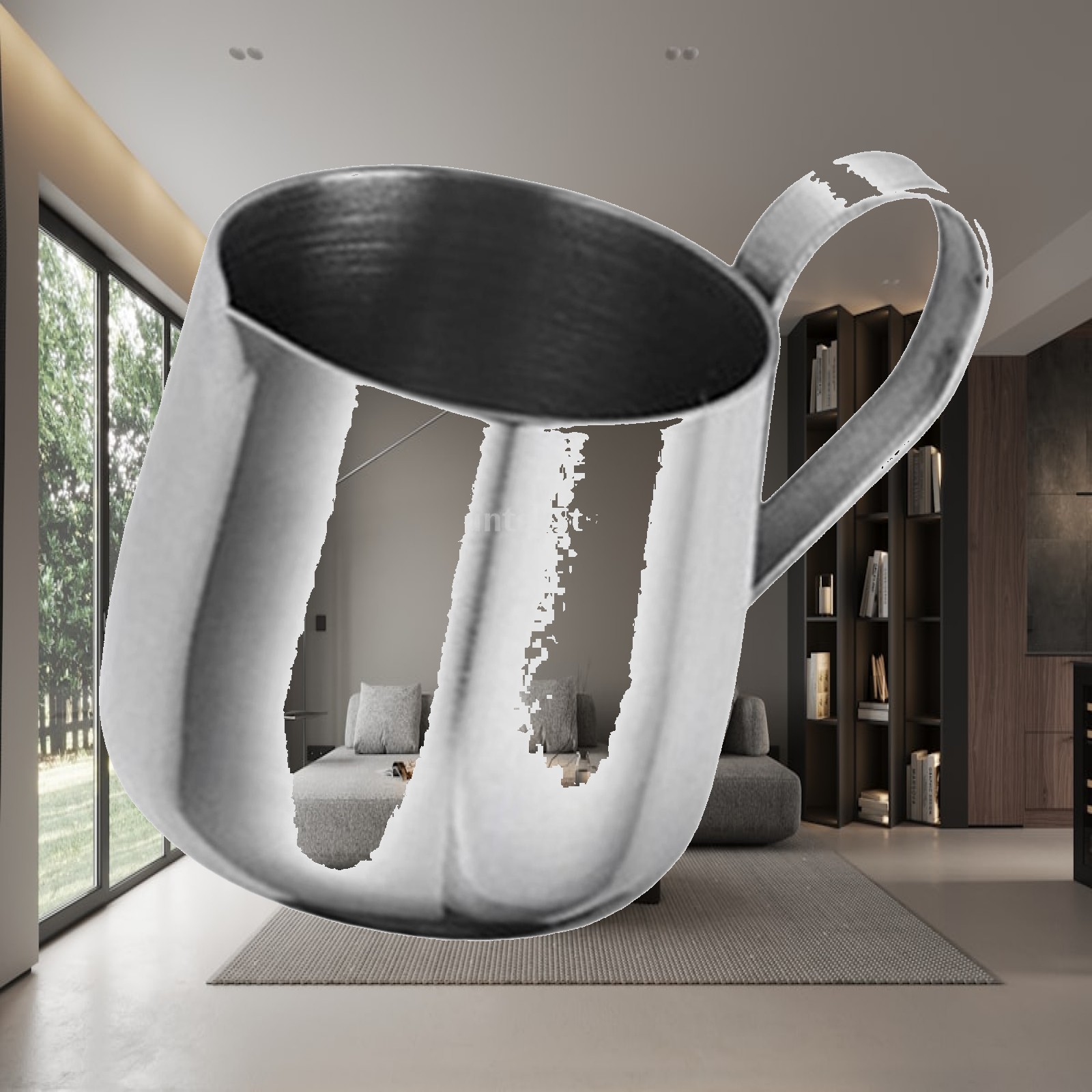 Pour Spout Pitcher - Jarra para espumar leche de acero