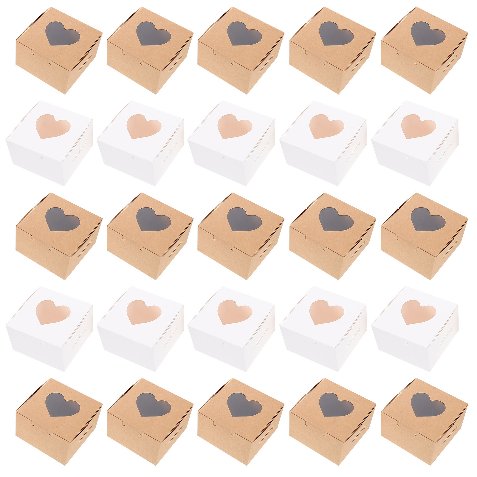 40 Cajas para Pasteles y Tarta - Kraft Paper Box reseña y precio