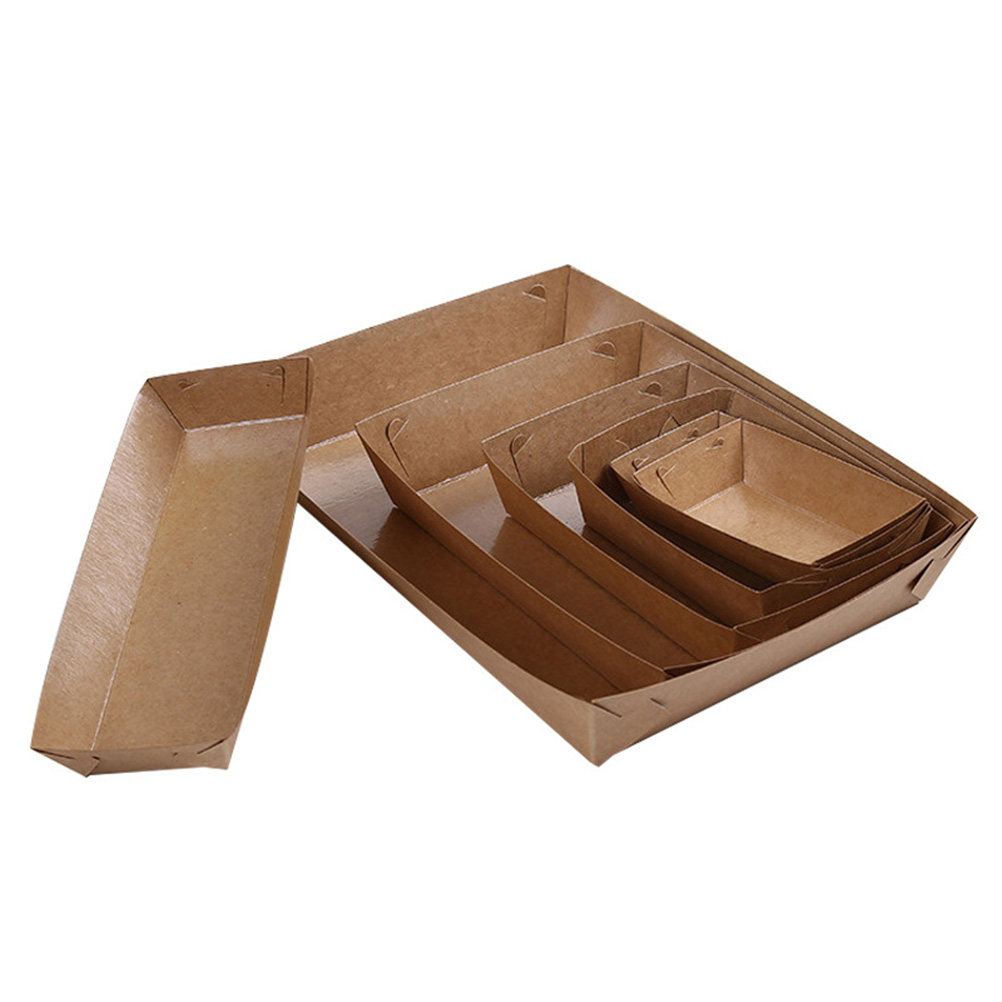 30 Cajas Desechables en Forma  - Kraft Paper Box reseña y precio