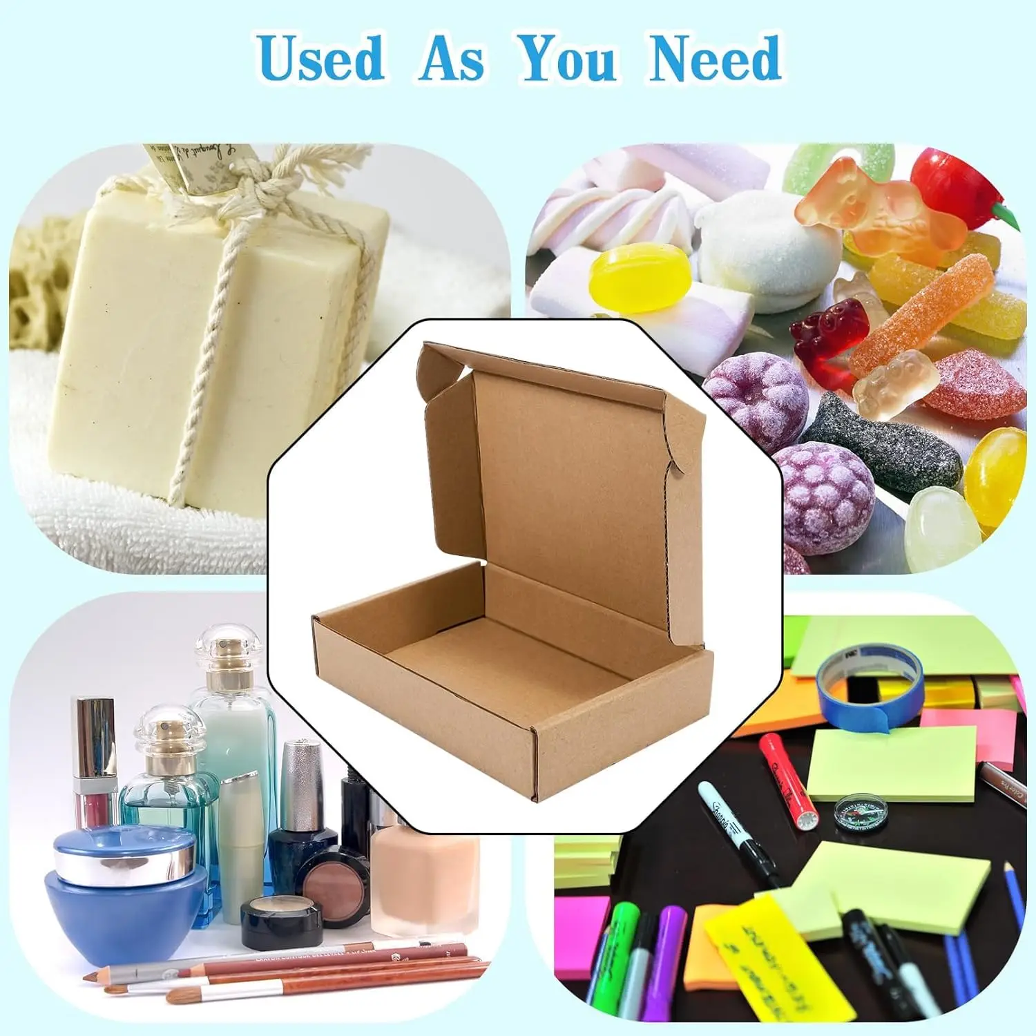 20/10 Uds. Sobres de caja corr - Kraft Paper Box reseña y precio