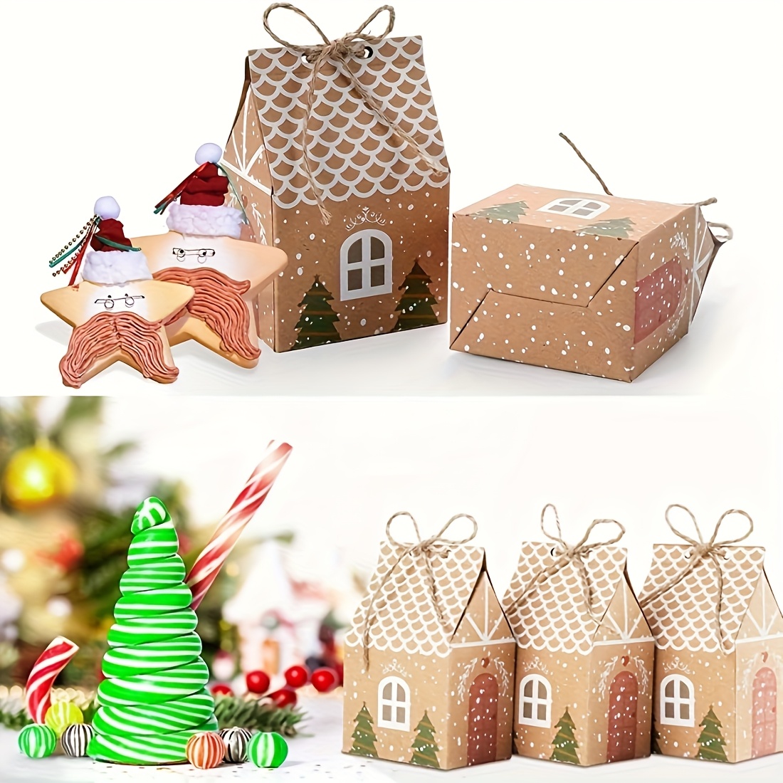 10/20 Piezas de Mini Cajas de  - Kraft Paper Box reseña y precio