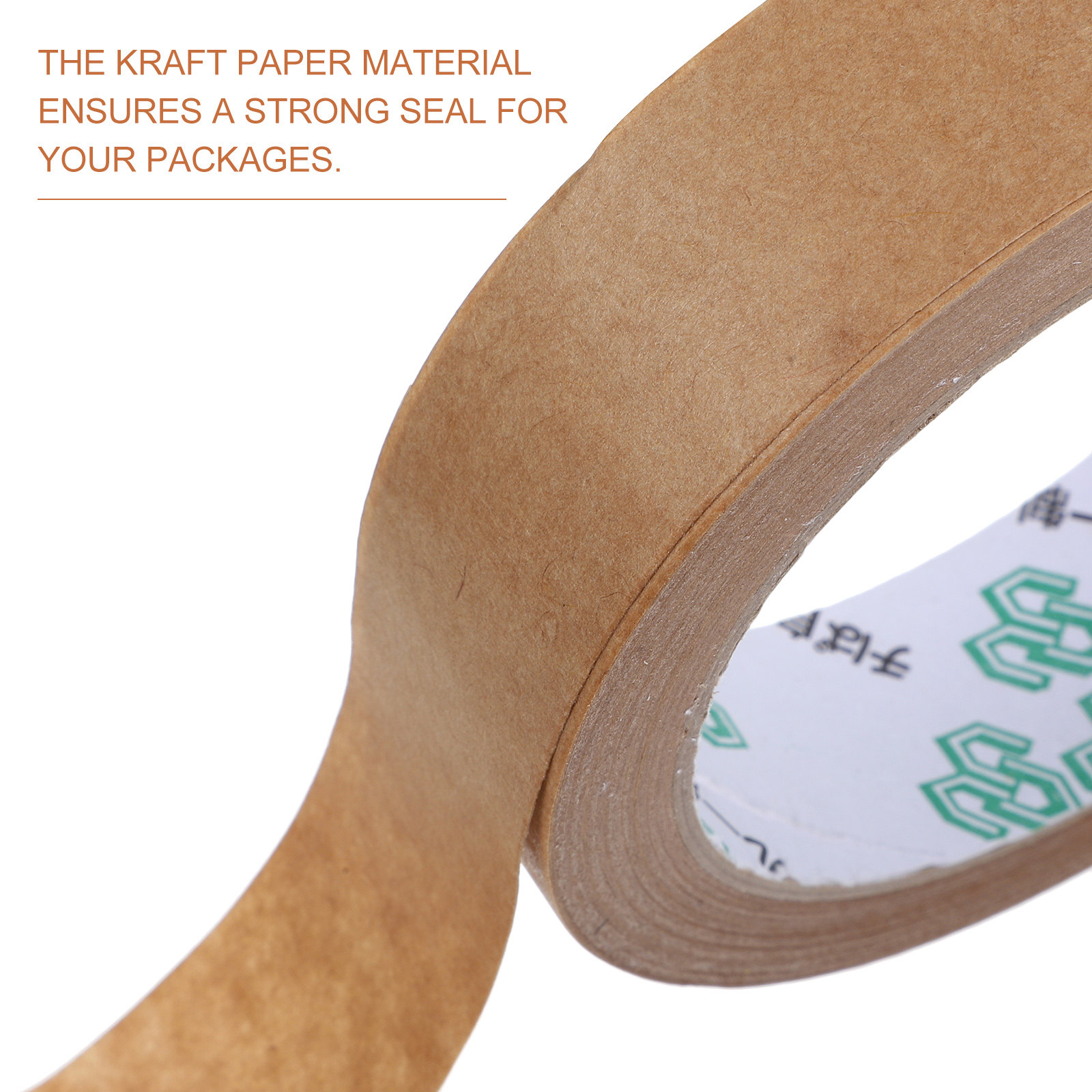 2 rollos de cinta de papel Kra - Kraft Paper Box reseña y precio