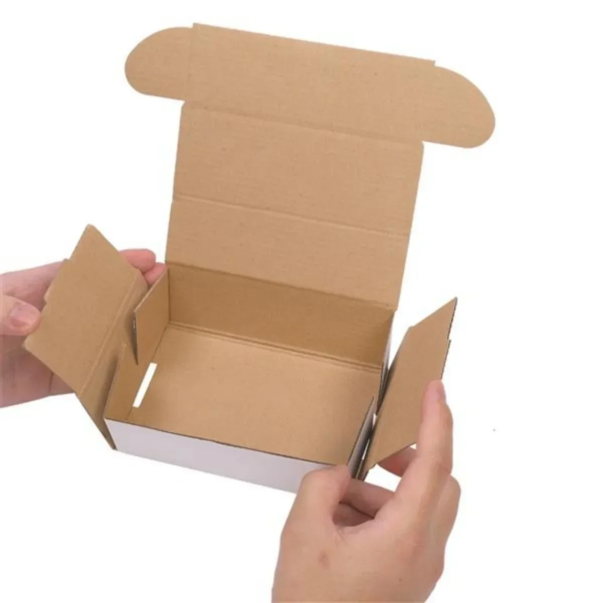 Cajas de regalo de papel corru - Kraft Paper Box reseña y precio